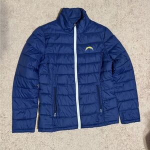NFL San Diego Chargers Team Apparel Navy Jacket